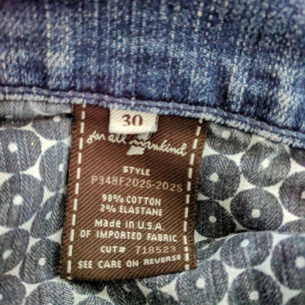 Cropped jeans